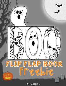 Boo Flip Flap Book®  Halloween (Free)