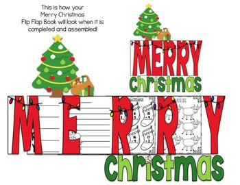 Christmas Flip Flap Book® | Distance Learning