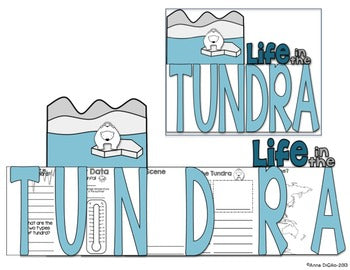 The Tundra Flip Flap Book® | Distance Learning