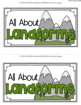 Landforms Tab-Its® | Distance Learning