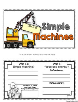 Simple Machines Tab-Its® | Distance Learning