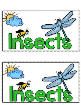 Insects Tab-Its® | Distance Learning
