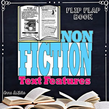 Nonfiction Text Features Flip Flap Book® | Distance Learning
