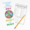 Multiplication Spin-Its Math Stations