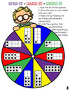 Addition & Subtraction (No Regrouping) Spin-Its Math Stations