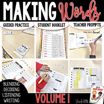 Making Words Volume 1 | Distance Learning
