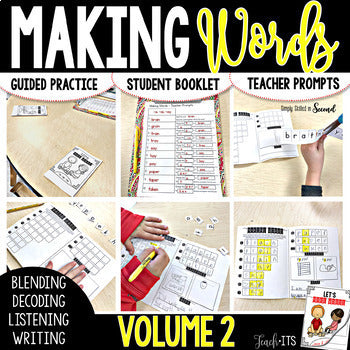 Making Words Volume 2 | Distance Learning – Simply Skilled Teaching