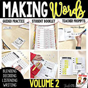 Making Words Volume 2 | Distance Learning