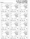 Number Sense Radical Reindeer Task Cards
