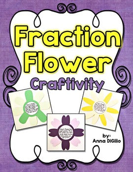 Fraction Flower Craftivity