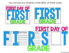 First Day of 1st Grade Flip Flap Book® | Distance Learning