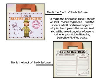 Guided Reading Detectives Flip Flap Book®