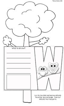 Owls Flip Flap Book® | Distance Learning