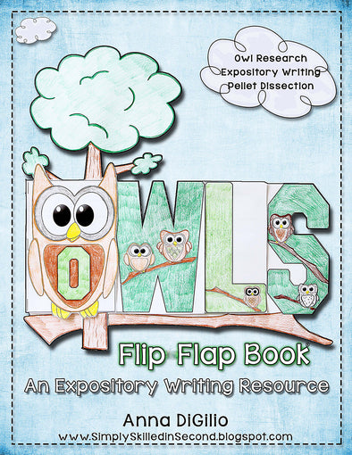 Owls Flip Flap Book® | Distance Learning