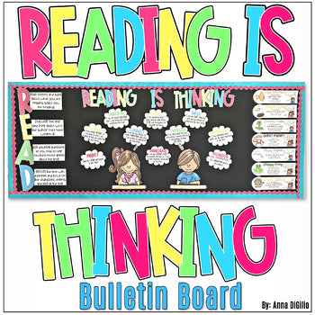 Reading is Thinking Bulletin Board Display