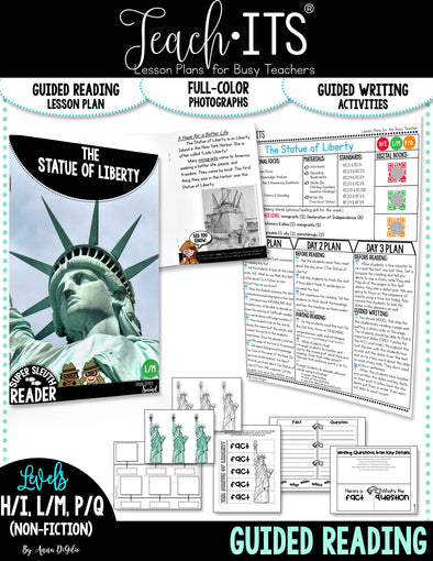 Guided Reading NON-FICTION Vol. 5 "The Statue of Liberty"